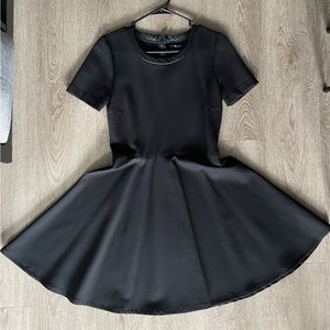 Black Mini Dress - Babydoll Fit